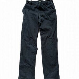 UNDER Armour Youth Boys Medium 10/12 Black Pants, GUC, adjustable waist